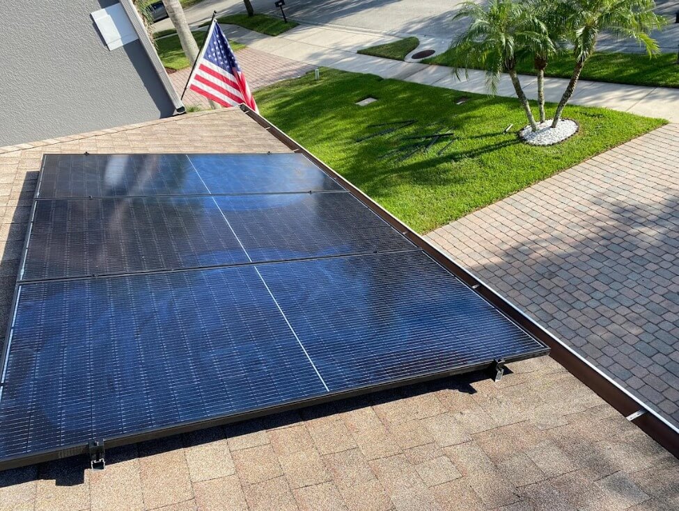solar panel roof